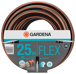 Шланг Gardena Flex 9x9 3/4" 25 м     18053-20.000.00 - фото 13395