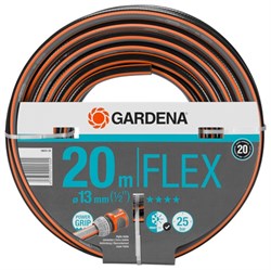 Шланг Gardena Flex 9x9 1/2" 20 м     18033-20.000.00 - фото 13399