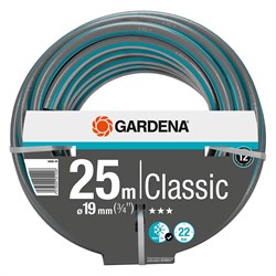 Шланг Gardena Classic 3/4" 25 м, 19 мм     18026-29.000.00 - фото 13407