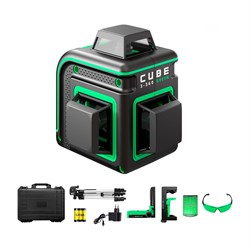Лазерный уровень ADA Cube 3-360 Green Ultimate Edition - фото 20334