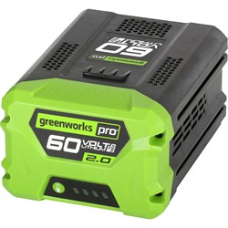 Аккумуляторная батарея GREENWORKS G60B2 60 V , 2 A*h   2918307 2918307 - фото 21277