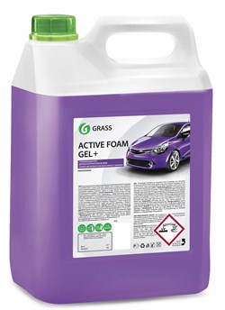 Моющее средство для бесконтактной мойки GRASS "Active Foam Gel Plus" 6кг - фото 21904