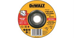 Диск абразивный DeWalt 125*6,3*22,2 металл DT 43917-QZ - фото 6425