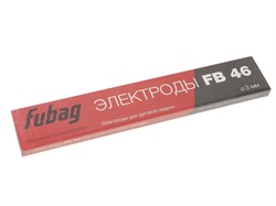 Электроды Fubag с рутилово-целлюлозным покрытием FB 46 D 3.0мм (0.9 кг) 38856 - фото 6654