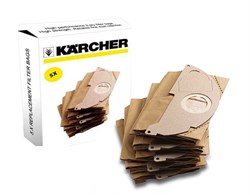 Мешки для пылесоса Karcher WD 2.200 (5 шт)   6.904-322 - фото 7417