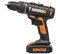 Дрель аккумуляторная WORX WX371.3  20V 1,5Ач сумка WX371.3 - фото 14060