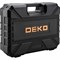 Дрель аккумуляторная DEKO DKCD20FU-Li SET3 в кейсе + оснастка 13 шт   063-4172 063-4172