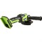 УШМ GREENWORKS GD24AGK4 24 V аккумуляторная   3200207UB 3200207UB