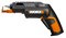 Отвертка аккумуляторная WORX WX255 SD Slide Driver 4V + ЗУ + набор бит (6 шт) WX255