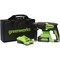 Перфоратор GREENWORKS GD24SDS2 24V акб 4 А.ч и з/у в сумке   3803007UB 3803007UB