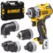 Шуруповёрт DeWalt DCD703NT-XJ + 4 насадки DCD703L2T-QW - фото 31659