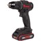Дрель аккумуляторная KRESS KU212.1 20V 2Ачx2 ЗУ Сумка+коробка KU212.1